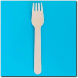 Holzgabeln, 100 Stück.