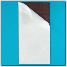 Magnetplatte braun selbstklebend 100 x 200 x 1 mm.