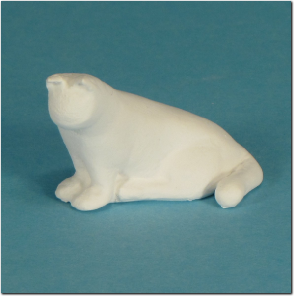 Objekt Abguss mit Keraquick Giessmasse.