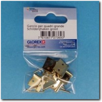 8 Stück Bild Aufhänger aus Metall, 14 mm.