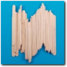 Glacestängel Holz.