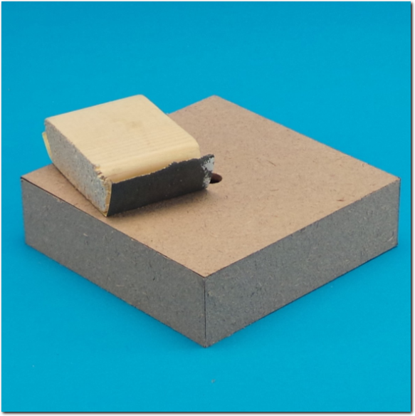 Holzbox schleifen und vorbereiten zum bemalen.