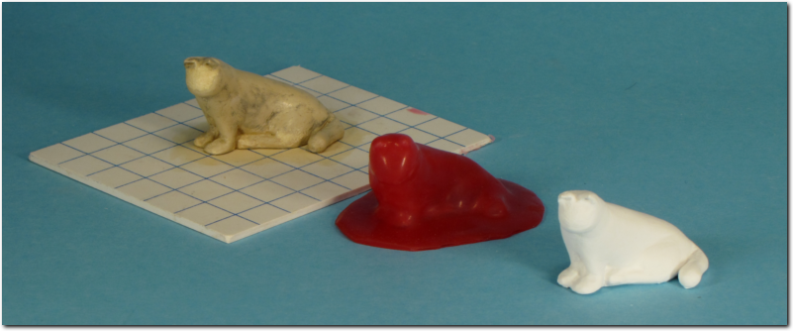 Gussformen aus Latex herstellen lassen.