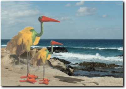 Individuelle Postkarten für die Familie gestalteten lassen.